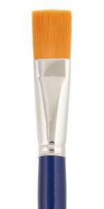 Кисть синтетика №22 плоская, 5 шт, длинная ручка, Vista-Artista 50112-22