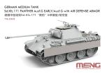 Модель сборная: танк German Medium Tank Sd.Kfz.171 Panther Ausf.G Early/Ausf.G with Air Defense Armor 1/35, Meng TS-052