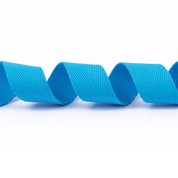 Стропа (ременная лента) 25 мм / 5х2.5 метра, фасовка, голубой, 3816 (3074)