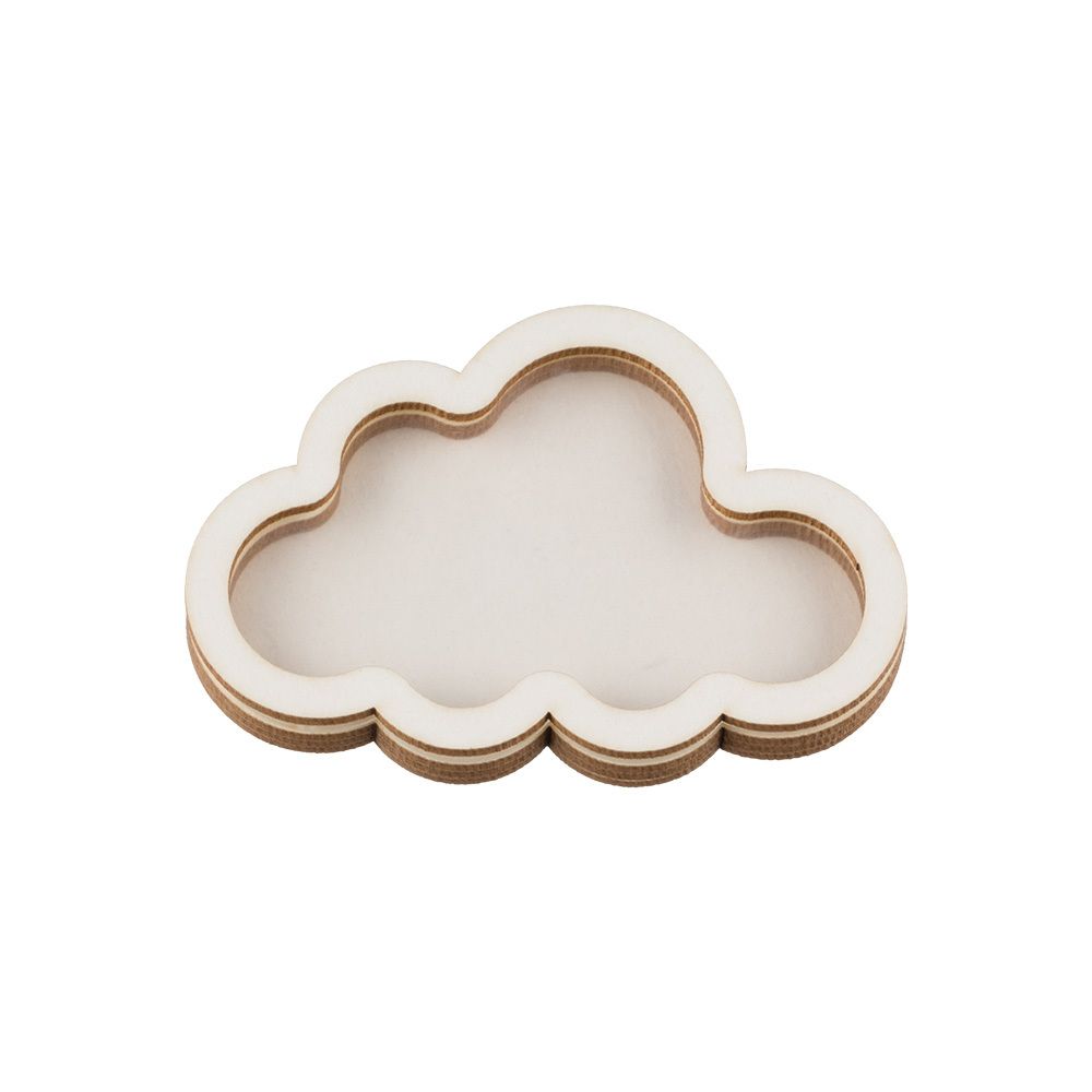 Чипборд Шейкер 8х5 см, 1 шт, Облако, Mr.Painter CHI-27