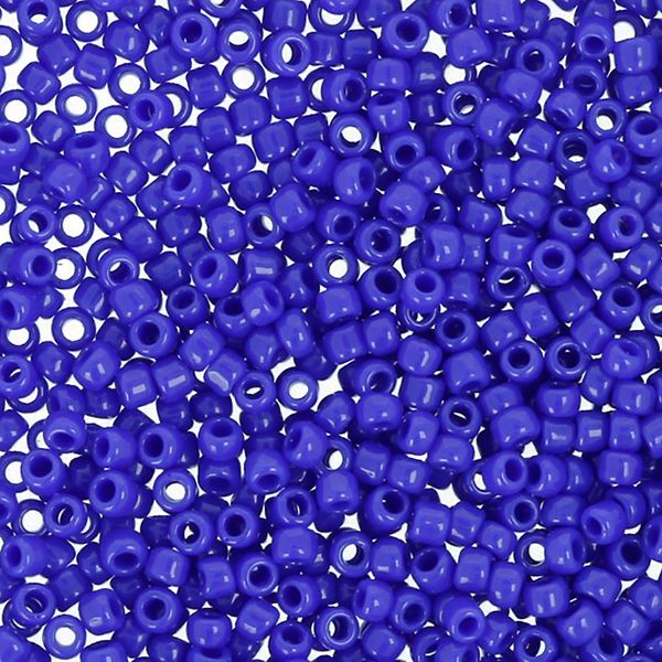 Бисер Toho 15/0 круглый (1.5 мм), 25 г (5х5 г), 0048 яр.синий