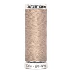 Нитки универсальные Gutermann Sew-all 100 (200 метров), 5 кат. | 121 бл.песочный