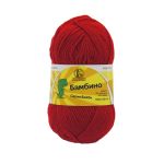 Пряжа Камтекс Бамбино / уп.10 мот. по 50 г, 150 м, 046 красный