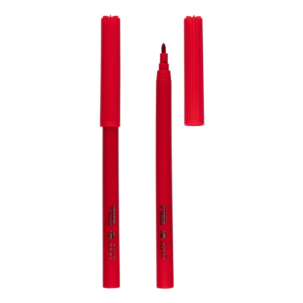 Фломастеры смываемые 6 цв, Лео LSFP-06