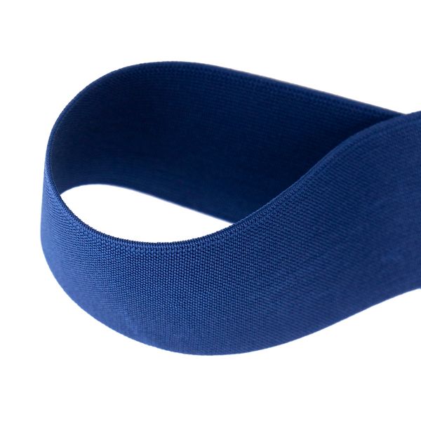 Резинка вязаная 50.0 мм / 25 метров, т.синий