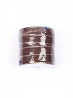 Лента бархатная (тесьма) 20.0 мм / 22.86±1 метров, арт.20VRS296 нейлон цв.кофейный