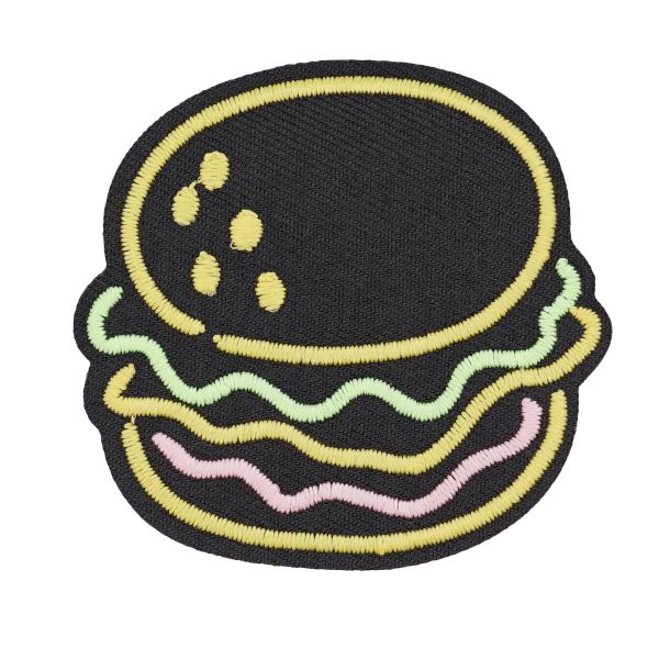 Термоаппликация светящаяся в темноте Гамбургер, Hobby&Pro