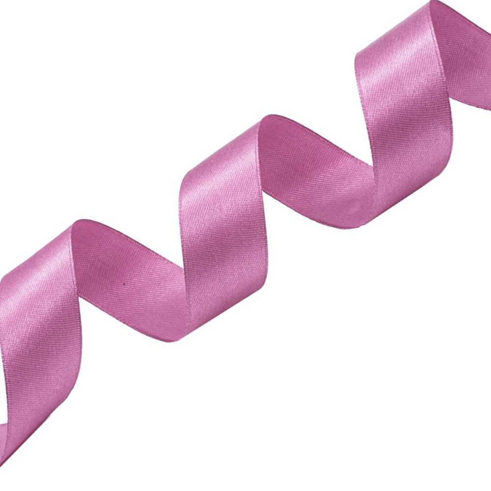 Лента атласная 1-сторонняя 25.0 мм / 22.86±1 метров, 167 сухая роза, Globus