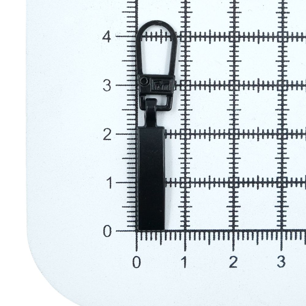 Пуллер для молнии классика, металл, черный, Prym, 1 шт