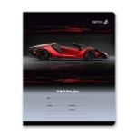 Тетрадь ученическая школьная A5+ 24 л. на скобе 65 г/м², белизна 100 %, 15 шт, клетка, 01116 Микс-Экстрим-хобби, Светоч Т72