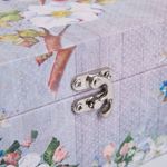 Шкатулка декоративная сундучок 18х12х10 см, 015 Весенний цвет, Gamma DBK-010