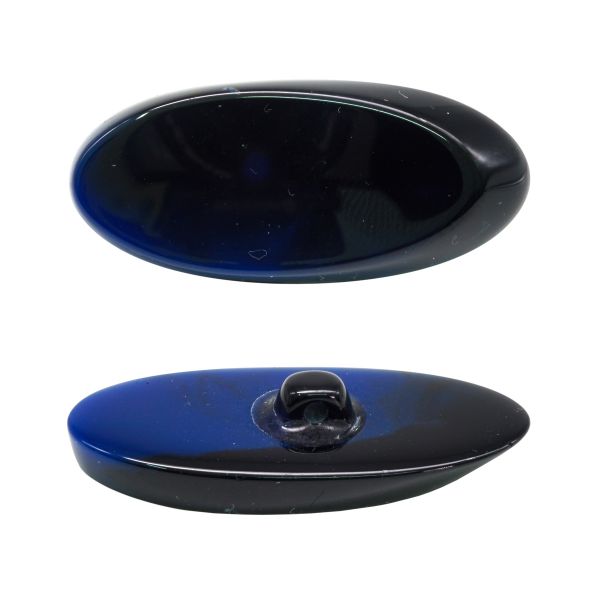 Пуговицы на ножке 72L (46мм), пластик, 3.01-416-46 черно-синий, 20 шт