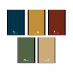 Блокнот на скобе, A6 32 л. 10 шт клетка, Живая эстетика 01724, Б260 Светоч