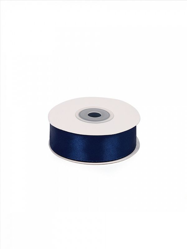 Лента атласная 1-сторонняя 25.0 мм / 22.5±1 метра, 3165 синий, Magic4Hobby