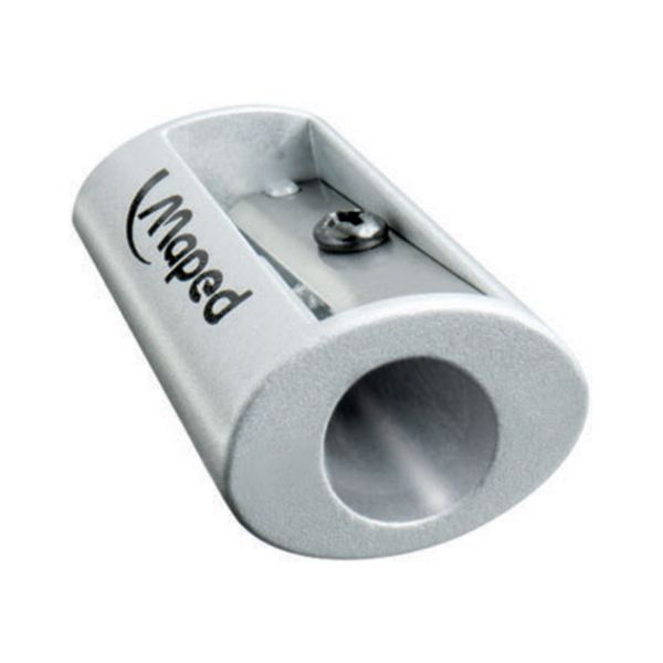 Точилка SATELLITE металлическая, черн/серебро 534019, Maped