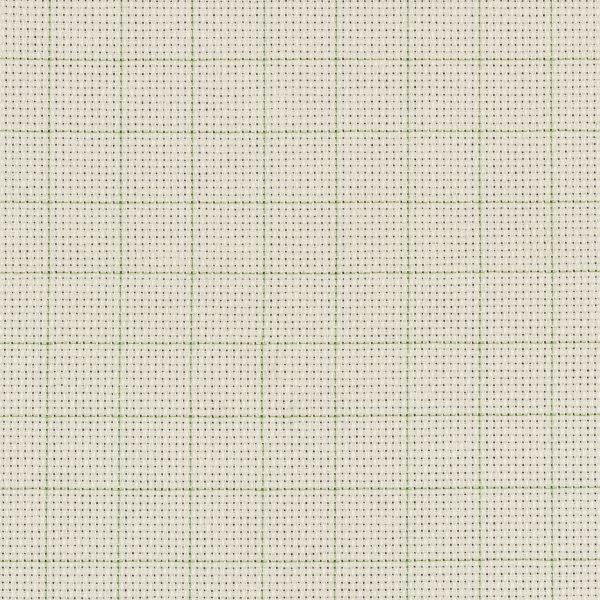 Канва Aida 14 ct, 150х100 см, 92% хлопок, 8% терилен, кремовый в клетку, Gamma K04R