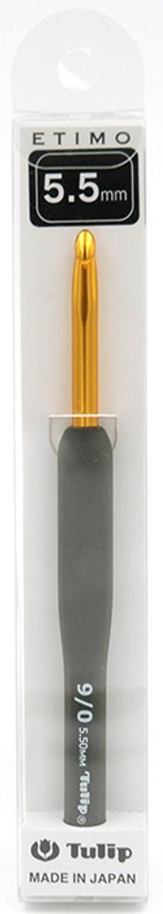 Крючок для вязания с ручкой Tulip Etimo 5,5мм, T15-900e /TOS/