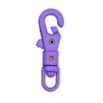 Карабин пластик 14 мм, 10 шт, №09 фиолетовый, Gamma GHB004