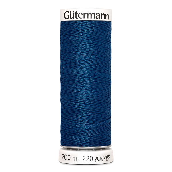 Нитки универсальные Gutermann Sew-all, 200м, 967 водная синь, 5 катушек