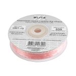 Лента капроновая (органза) 15.0 мм / 25 метров, 050 бл. розовый/серебро, Blitz ORT-15