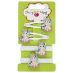 Набор аксессуаров для волос 20 шт (5х4 шт), №02 единороги, Cherry Mary S6208