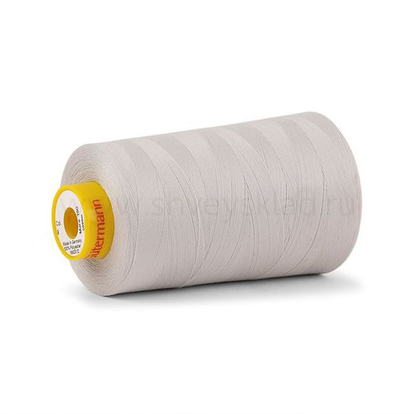 Нитка универсальная Gutermann Mara 120/2, 5000 м, 700185, 008 суровый, 1 катушка