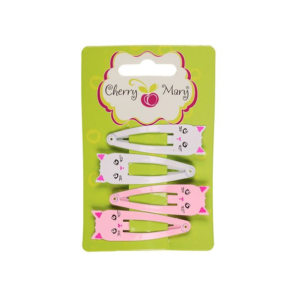 Набор заколок для волос 20 шт (5х4 шт), №01 ассорти, Cherry Mary Z6105