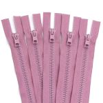 Молния трактор Arta Т6 (6 мм) 2 зам., разъем., 75 см, цв. 100 кремовый, уп.5 шт