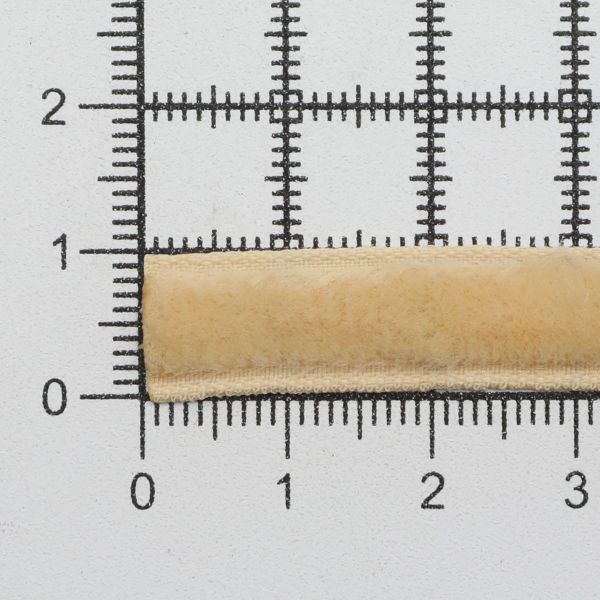 Лента бархатная (тесьма) 10.0 мм / 10±0.5 метров, рис. 8508, цв.24 св.золото