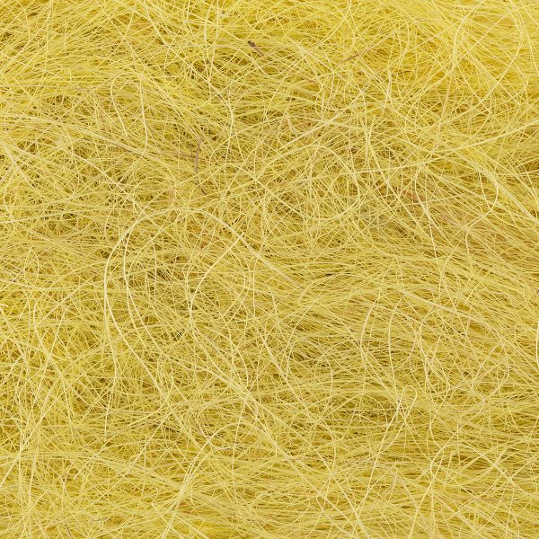 Сизалевое волокно 20 г,±3 г, желтый, Blumentag BHG-20