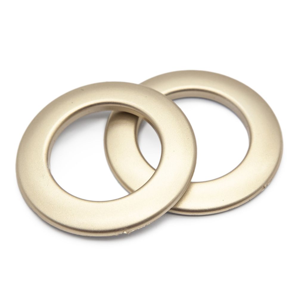 Люверсы шторные ⌀35 мм, мат. золото, 13, Belladonna, 10 шт