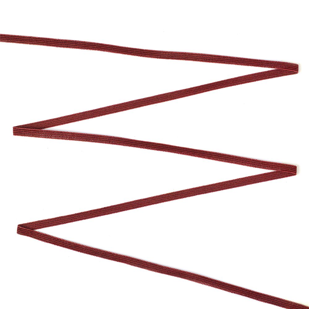 Резинка бельевая (стандартная) 4 мм / 20 метров, вязаная, 101 т.красный, Lauma