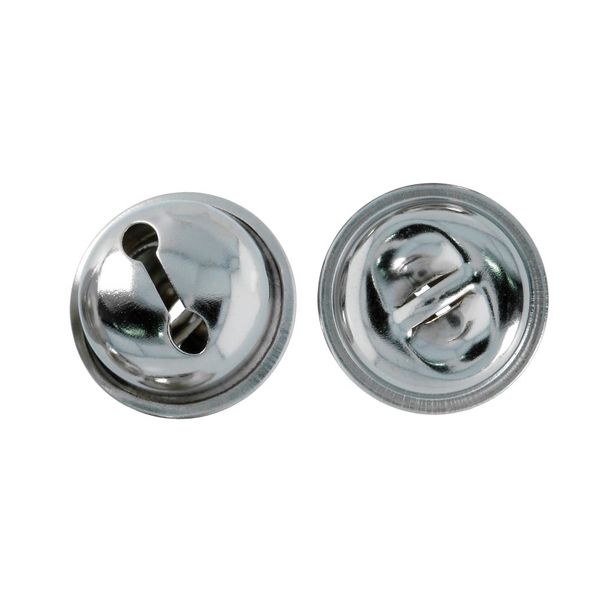 Бубенчики 20 мм, 10 шт, 02, никель, Zlatka NI-20