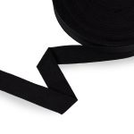 Тесьма (лента) киперная (100% х/б) 30 мм / 50 метров, черный/black, Gamma TCT-30