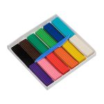 Пластилин классический 240 г, 12 цв, Лео LNMC-0112