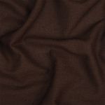Льняная ткань 185 г/м², 140 см, в нарезке, цв. 20 шоколад, 10 метров /TOS/