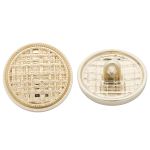 Пуговицы на ножке 28L=18 мм, металл, Gold (золотой), 10 шт, MP06