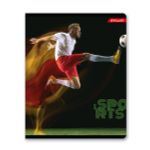 Тетрадь ученическая общая A5+ 48 л. на скобе, белизна 100%, 10 шт, клетка, 000320 Спорт-шик, Светоч 48ТСК5_1_3_1