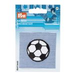 Термоаппликация Футбольный мяч на цв.синий/цв.белый ткани 1шт, Prym