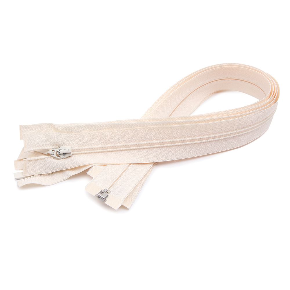 Молния спираль (витая) Arta Т5 (5 мм) 1 зам., разъем., 50 см, цв. 571 св.бежевый, уп.5 шт