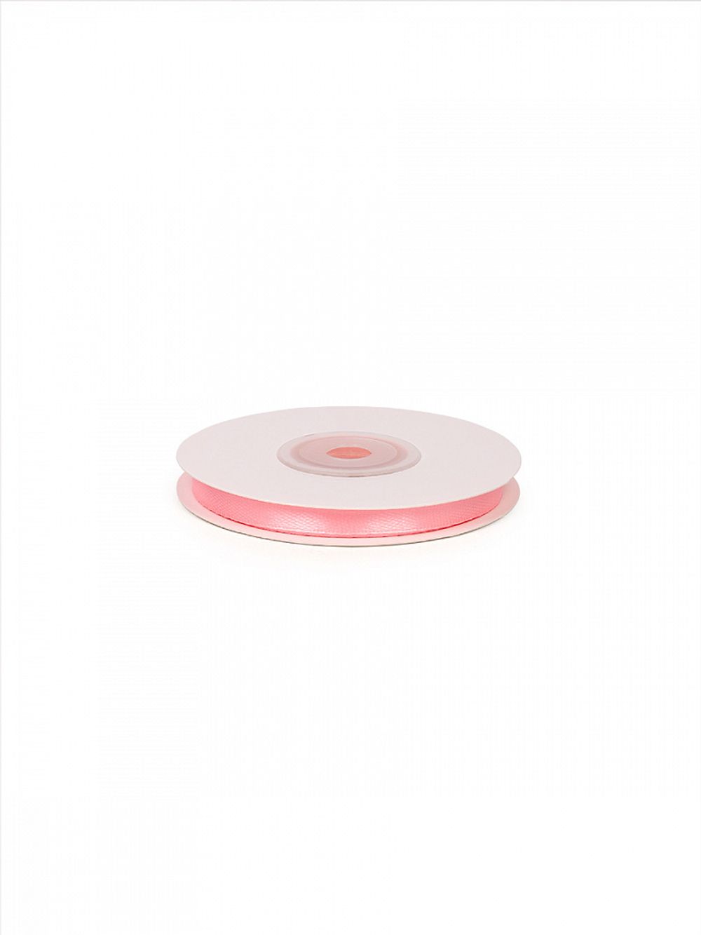 Лента атласная 1-сторонняя 6.0 мм / 22.5±1 метра, 3053 св.розовый, Magic4Hobby
