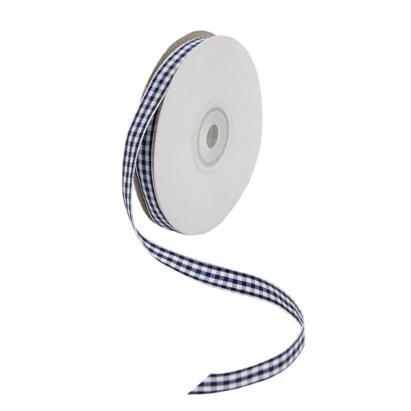 Лента Шотландка, 9 мм, 25 м, (099 черный)