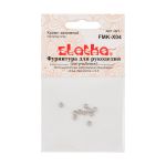 Кримп зажимной 2.5х2.5 мм, 50 шт, 01 под серебро, Zlatka FMK-X04