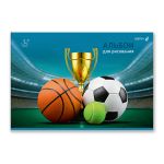 Альбом для рисования 100 г/м², A4 29.5х20.2 см, 32 л. на скобе 5 шт, 01706 МИКС Прекрасный мир, Светоч А256