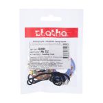 Набор для создания бижутерии (бусины стеклянные), №02 синий/красный, Zlatka, GWN