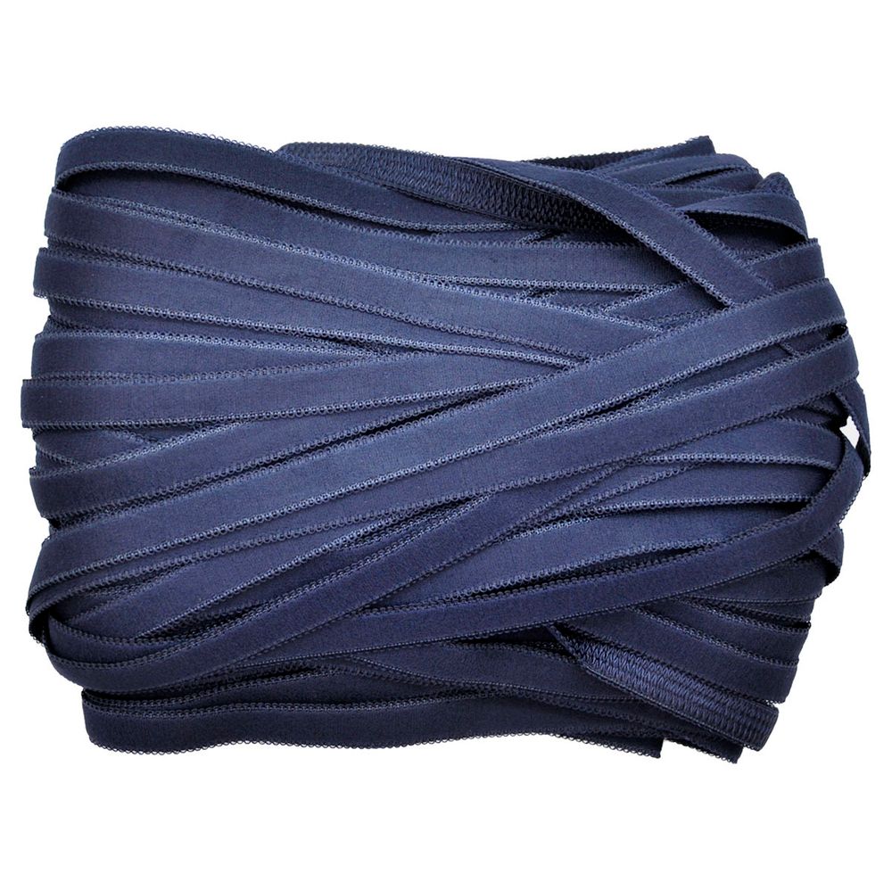 Резинка бельевая (бретелечная) 12.0 мм / 50 метров, т.синий