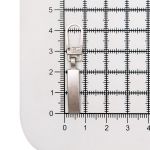 Пуллер для молнии классика, металл, матовый серебристый, Prym, 1 шт