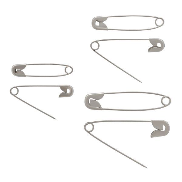 Булавки английские ассорти l=28-55 мм (№0-1-2-3), # SP4В 0333-5307, 864 шт