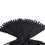 Молния трактор Arta Т8 (8 мм) 2 зам., разъем., 65 см, ОПТ. УП., 25 шт, 077 черный