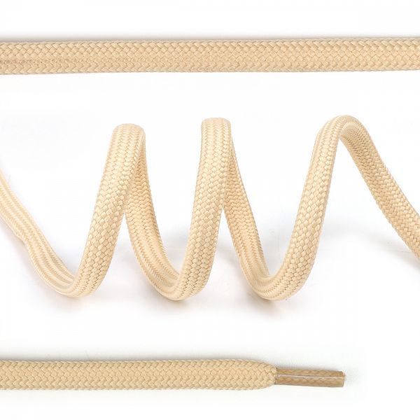 Шнурки круглые полиэфир 07мм цв.бежевый 1778 (5032), 321.7 130см, 50 шт